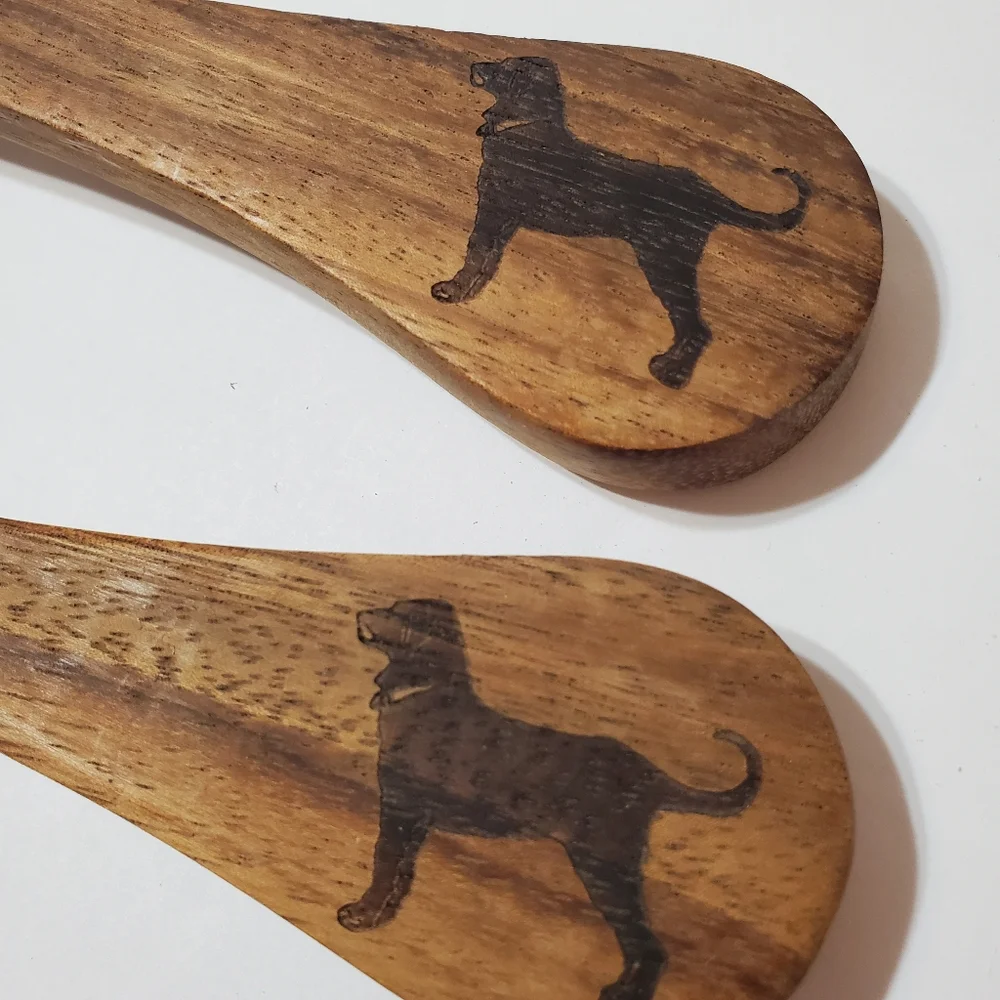 Gourmet Large Wood Serving Utensils